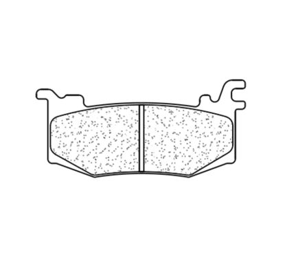 Plaquettes de frein CL BRAKES métal fritté - 1282C60