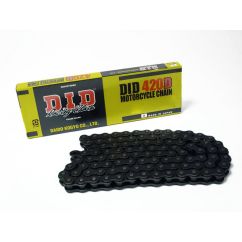 Kit chaîne DID/PBR 420D 11/53 (ratio OEM) renforcé - couronne acier standard 4406 Kit chaîne DID/PBR 420D 11/53 (ratio OEM) renforcé - couronne acier standard 4406