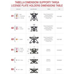 Support de plaque ajustable LIGHTECH Support de plaque ajustable LIGHTECH