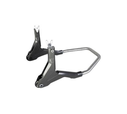 Béquille de stand arrière LIGHTECH support en V - carbone