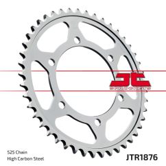 Couronne JT SPROCKETS acier standard 1876 - 525