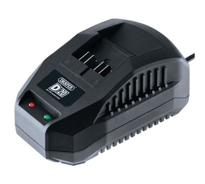 Chargeur de batterie DRAPER Li-ion D20 20 V, 2,4 A