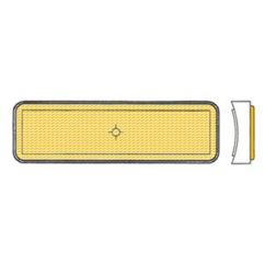 V PARTS Side Reflector Yellow