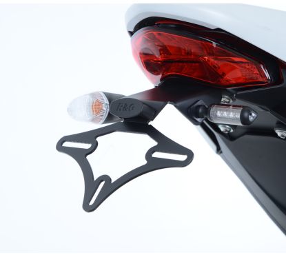 Support de plaque R&G RACING noir Ducati Monster 797