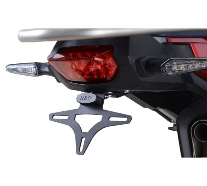 Support de plaque R&G RACING noir Honda Africa Twin Adventure Sport