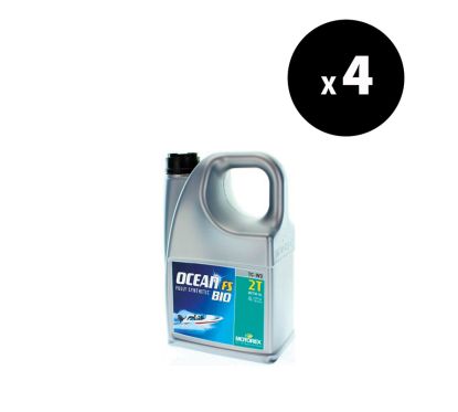 Huile moteur MOTOREX Ocean FS 2T - 4L x4