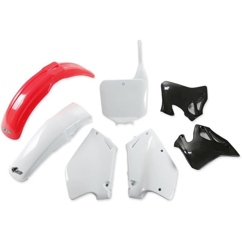 Kit plastique UFO couleur origine Honda CR125R Kit plastique UFO couleur origine Honda CR125R