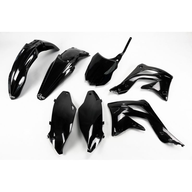 Kit plastique UFO noir Kawasaki KX450F