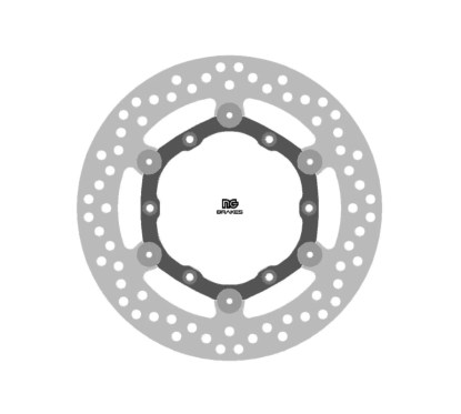 Disque de frein NG BRAKES rond flottant