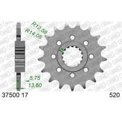 Kit chaîne AFAM 520 XRR3 - 15/44-106 - Couronne acier standard