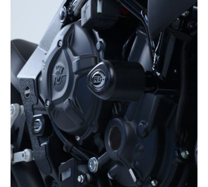 Tampons de protection R&G RACING Aero noir MV Agusta