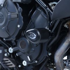Tampons de protection R&G RACING Aero noir MV Agusta