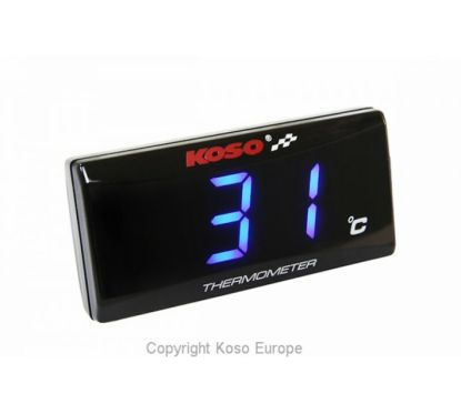 Indicateur de température KOSO Super Slim Style universel