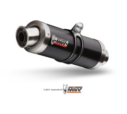 Silencieux MIVV GP inox brossé noir Gladius SFV 650