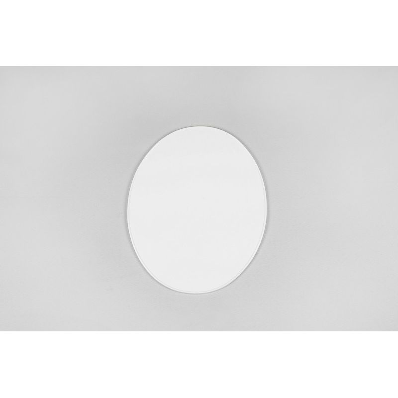 UNI OVAL PLATE 70- WH