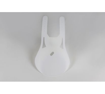 UNI FR OVAL PLATE WH