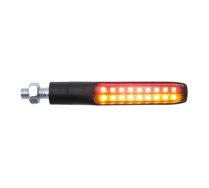 Clignotants+Feu arrière LIGHTECH Led plastique ABS noir