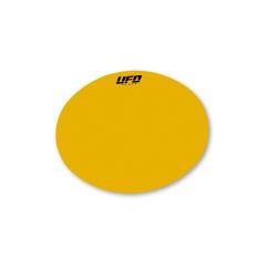OVAL STICKERS F PLATES YL