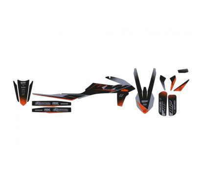 GRAPH KIT MAT BLK KTM