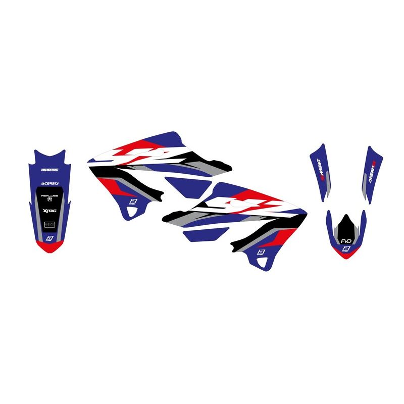 GRAPHIC KIT DREAM 5 YZ 125/250