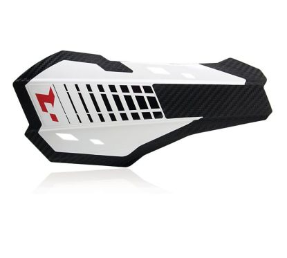 Protèges-mains RACETECH HP2 blanc