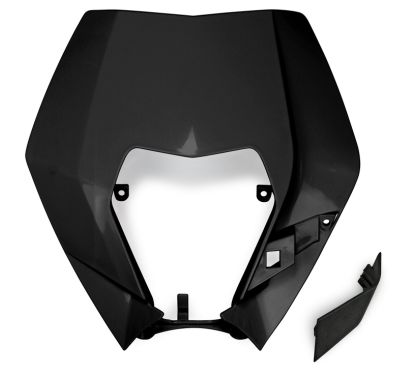 HEADLIGHT PLAST EXC 09-13 BLK 05202502