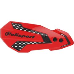 HANDGUARDS MX FLOW WH/RD 06351871