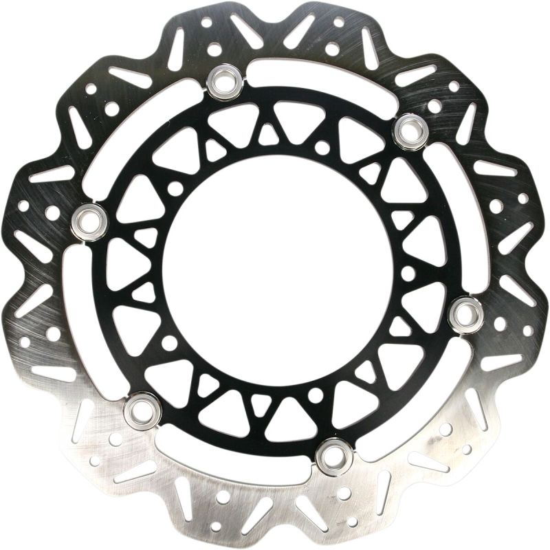 BRAKE RTR FLT VEE WAVE BLK FR 17101950