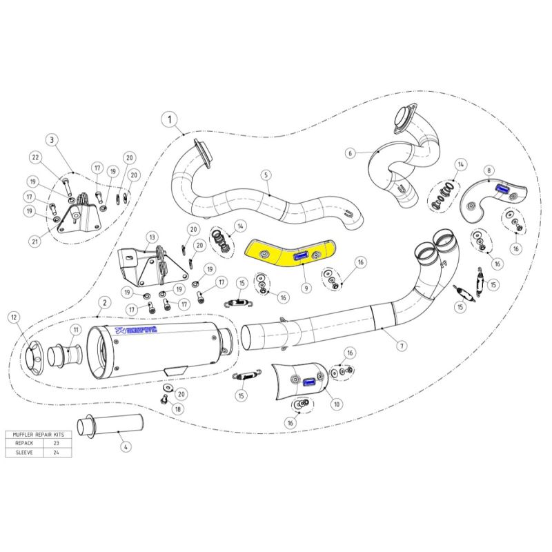 HEAT SHIELD CF 18602064