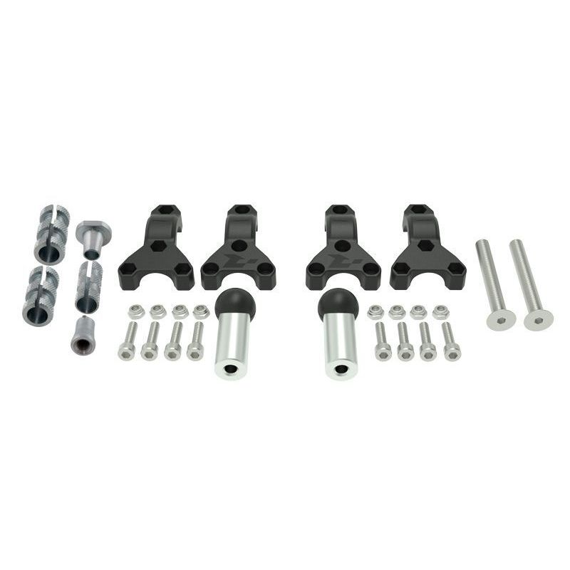 Kit fixation RACETECH pour protège-mains HP3 Ø22/28,6mm 1129571