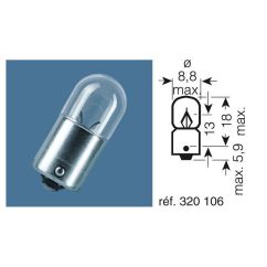 Ampoule OSRAM Original Line 12V 2W - x10 3062595 Ampoule OSRAM Original Line 12V 2W - x10 3062595