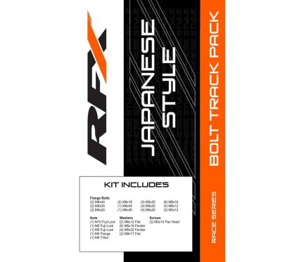 Kit visserie Track Pack RFX Race Series 1128554