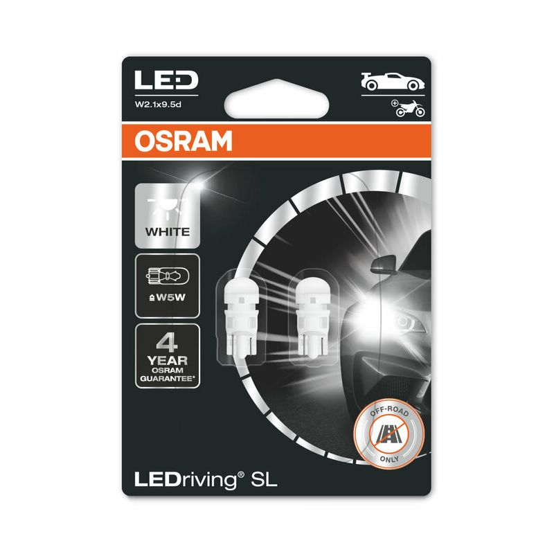 Ampoule OSRAM Retrofit LEDriving W5W 12V 0,8W 1090307