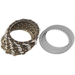 Kit disques garnis + lisses d'embrayage BARNETT 1009069