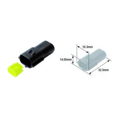 Connectique électrique mâle étanche TOURMAX type 070 (FRA) 1078198