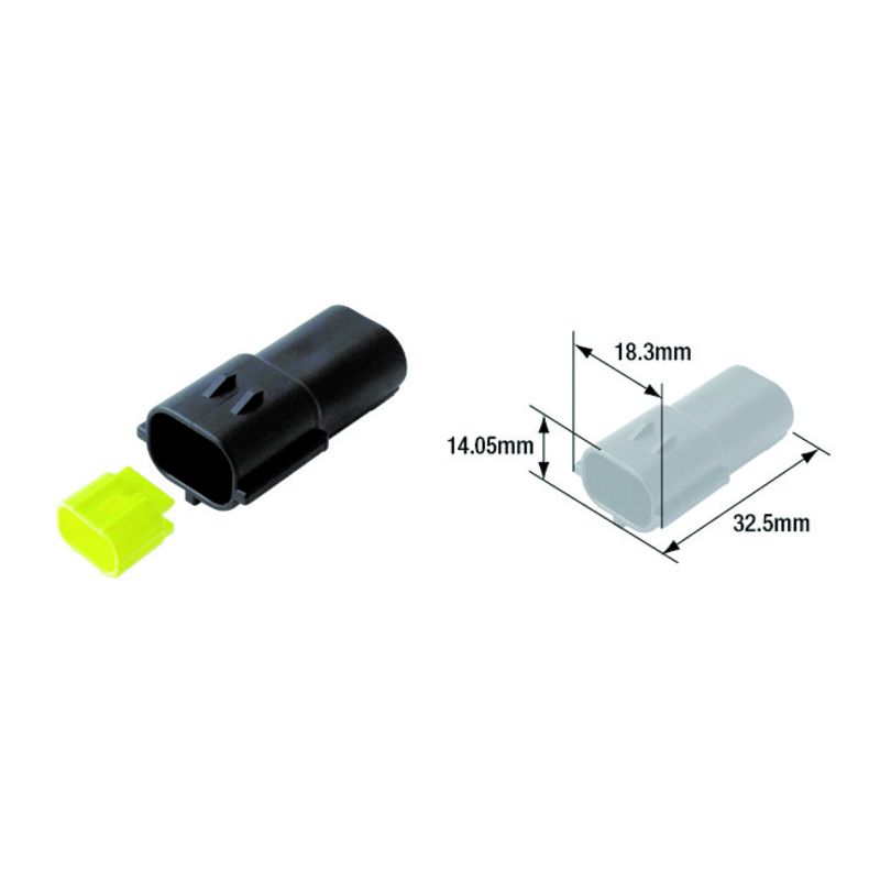 Connectique électrique mâle étanche TOURMAX type 070 (FRA) 1078198