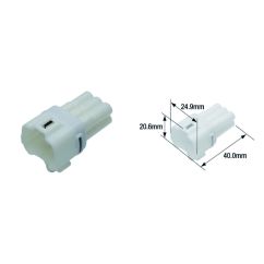 Connectique électrique femelle étanche TOURMAX type 090 (FRS) 1078210