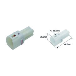 Connectique électrique femelle étanche TOURMAX type 090 (FRS) 1078209