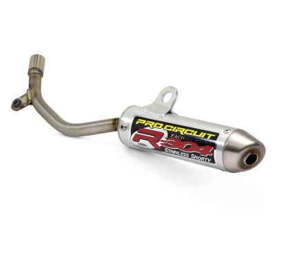 Silencieux PRO CIRCUIT R-304 alu brossé/casquette inox KTM/Husqvarna 1061654