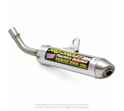 Silencieux PRO CIRCUIT 304 alu brossé/casquette inox KTM/Husqvarna 1061645
