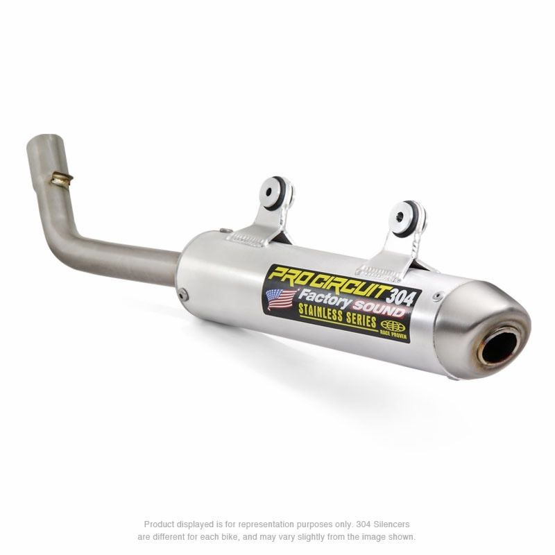 Silencieux PRO CIRCUIT 304 alu brossé/casquette inox KTM/Husqvarna 1061646