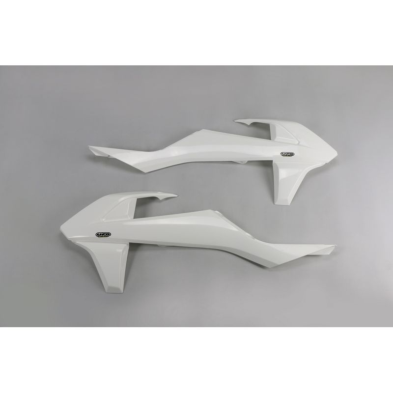 Ouïes de radiateur UFO blanc KTM