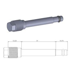 BRAKE PAD PIN 17020371