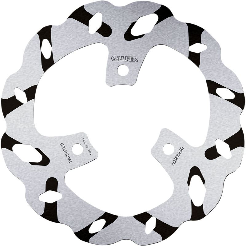 BRAKE DISC FIXED WAVE GROOVED 17104088