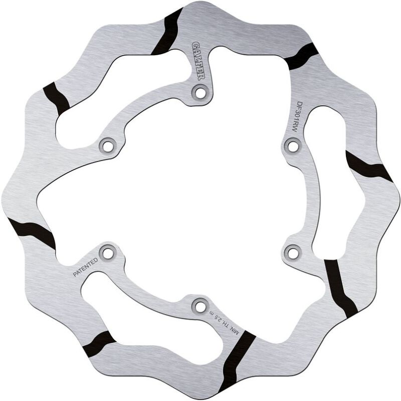 BRAKE DISC FIXED WAVE GROOVED 17111729