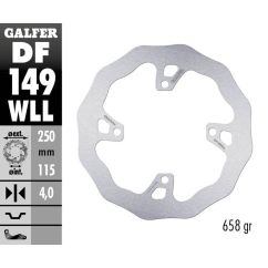 BRAKE DISC FIXED WAVE SOLID 17111716