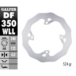 BRAKE DISC FIXED WAVE SOLID 17111734