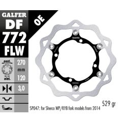 BRAKE DISC FLOAT WAVE GROOVED 17111758