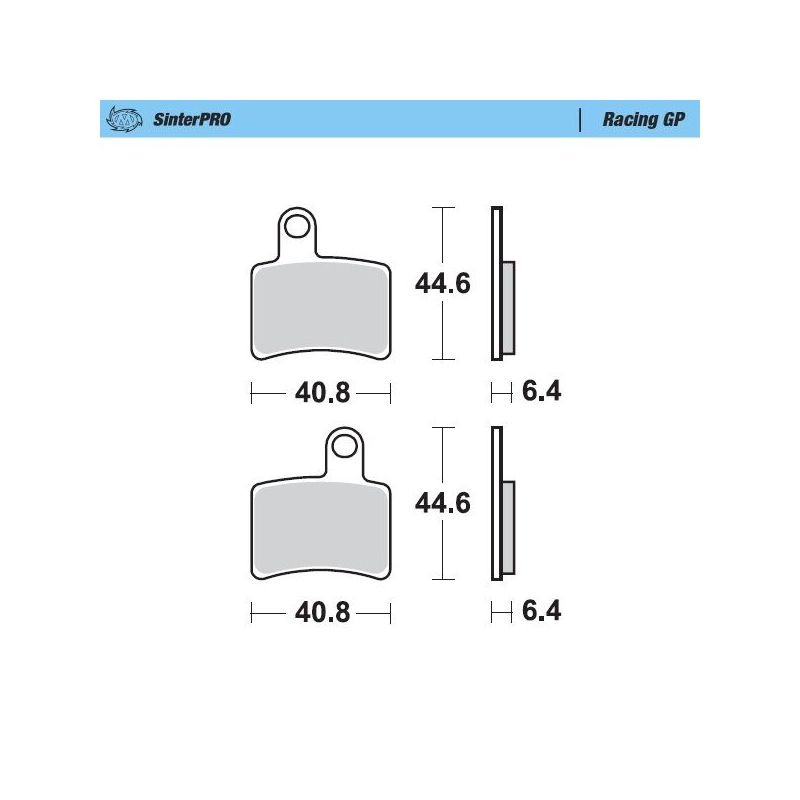 BRAKE PAD RACING GP 17212527
