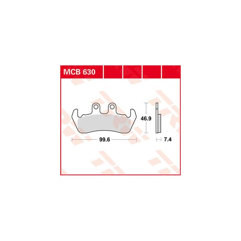 BRAKE PAD ORGANIC STREET 17200551